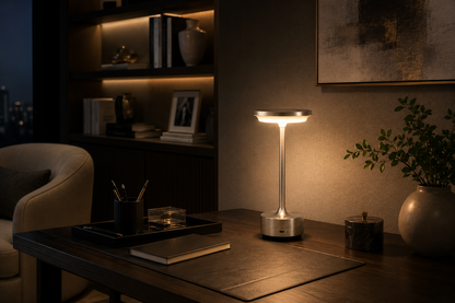 Lampara Aura Luxe Silver